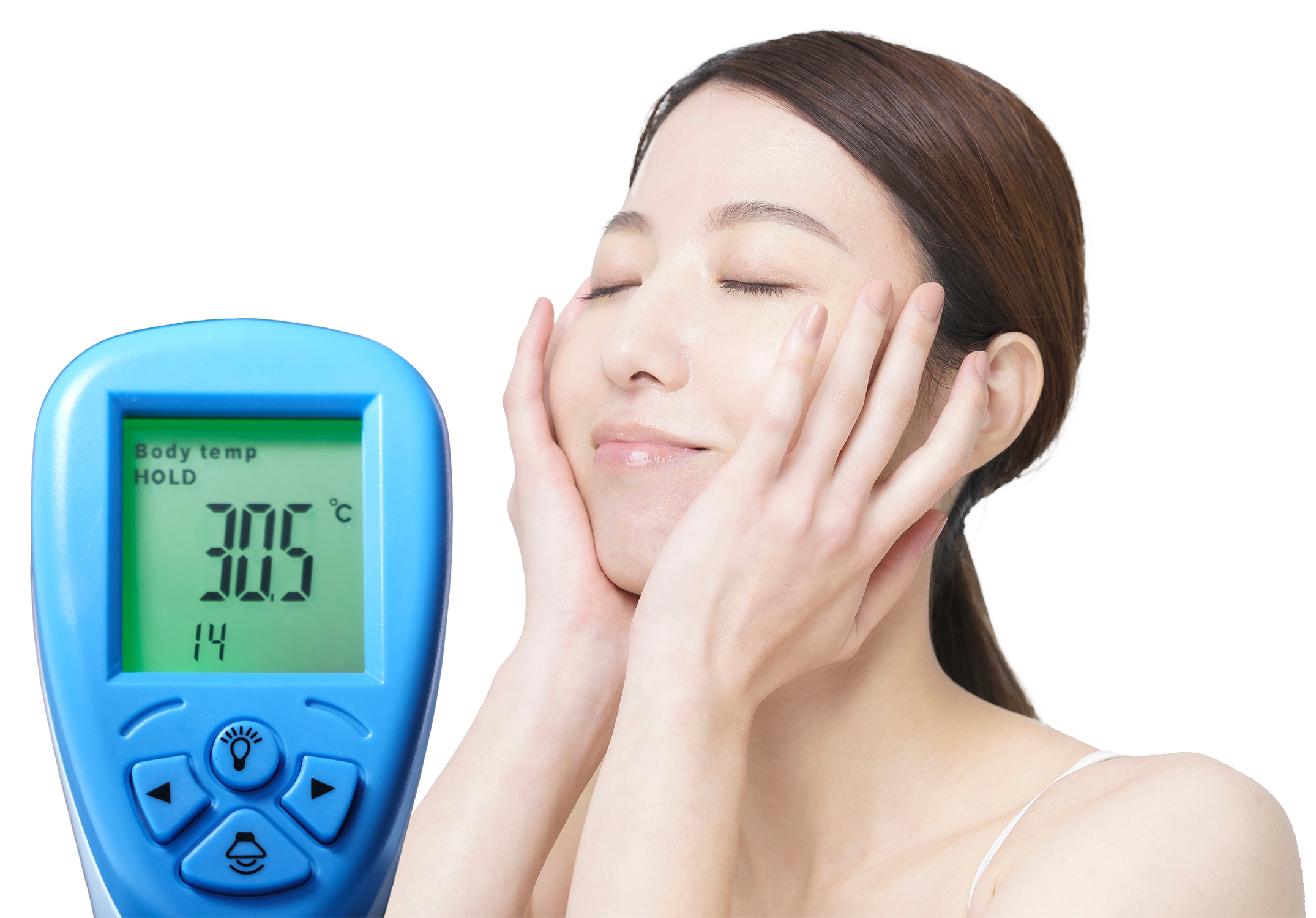 肌の表面温度を下げるためのスキンバリア フォーカシング エッセンスジェル