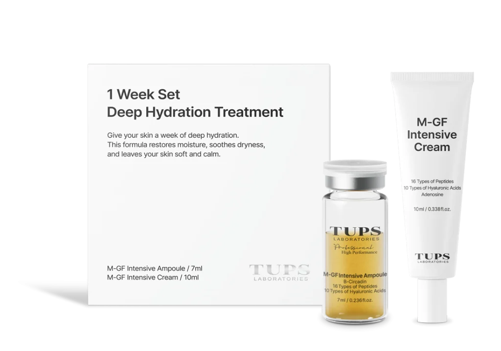 TUPS Deep Hydration Treatment 1-Week Setのイメージ画像